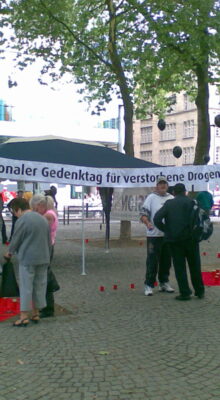 12. Nationaler Gedenktag für verstorbene Drogengebraucher