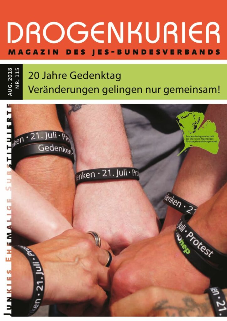 Drogenkurier Nr. 115 – Dokumentation des Gedenktages 2018