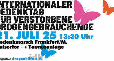 Aidshilfe Frankfurt e.V., Integrative Drogenhilfe e.V., Verein BASIS – Beratung, Arbeit, Jugend & Kultur e.V., Frankfurter Verein, Verein Arbeits- und Erziehungshilfe, JES Frankfurt